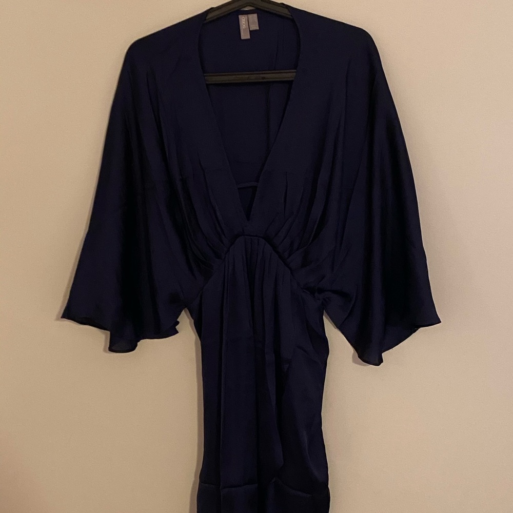 ASOS Kimono Style Navy Mini Dress